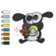 Timmy Shaun The Sheep Embroidery Design 03